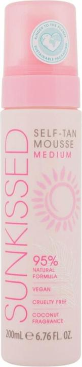 Actual product image Sunkissed Self-Tan Mousse (Self tanning foam, 200 ml)