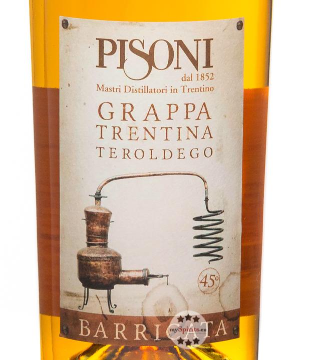 Produktbild Pisoni Grappa Barricata Teroldego