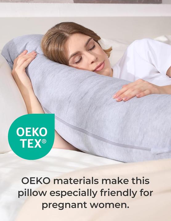 Produktbild Momcozy J Shaped Maternity Body Pillow (137 x 62 cm)