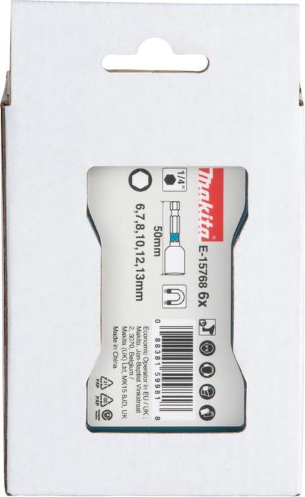 Actual product image Makita E-15768 (13 mm, 10 mm, 12 mm)