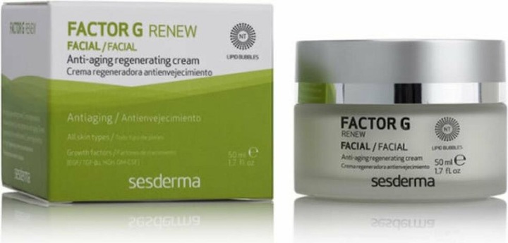 Actual product image Sesderma Regeneration Cream With Factor G Renew ( Rejuvenating Ating Cream) 50 Ml (50 ml, 24h cream)