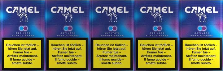 Actual product image Camel Activate Purple Spark Box (10 pcs.)