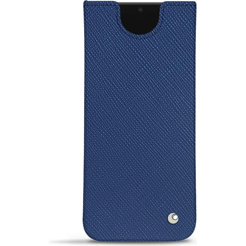 Noreve Lederschutzhülle (Samsung Galaxy S23 Ultra), Smartphone Hülle, Blau
