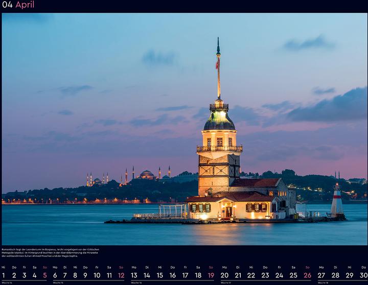 Produktbild Hafenstädte - Wandkalender 2026 (60 x 45 cm, Harter Einband, Deutsch)