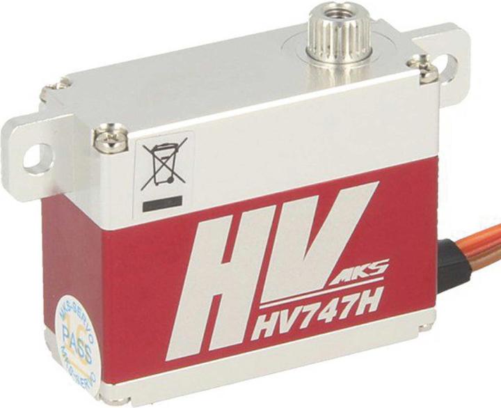 Produktbild Mks hv747r (h) hv servo für liegende montage mit aluminium gehäuse
