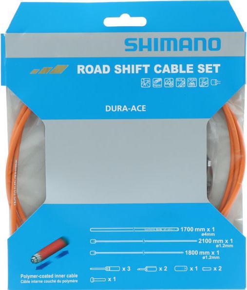 Productafbeelding Shimano Wegschakelkabelset polymeer gecoat