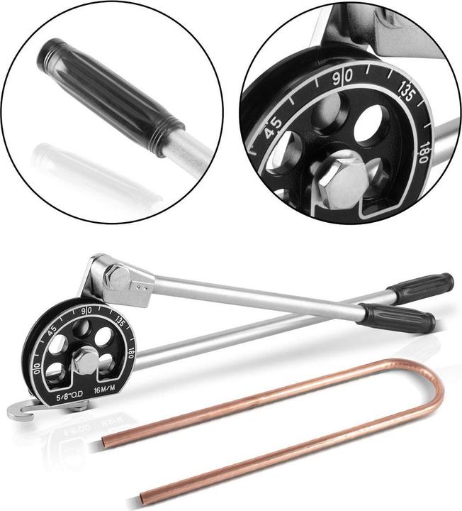 Actual product image Stahlwerk Hand pipe bender HTB-180 ST for 16 mm pipes Working range 0-180 degrees