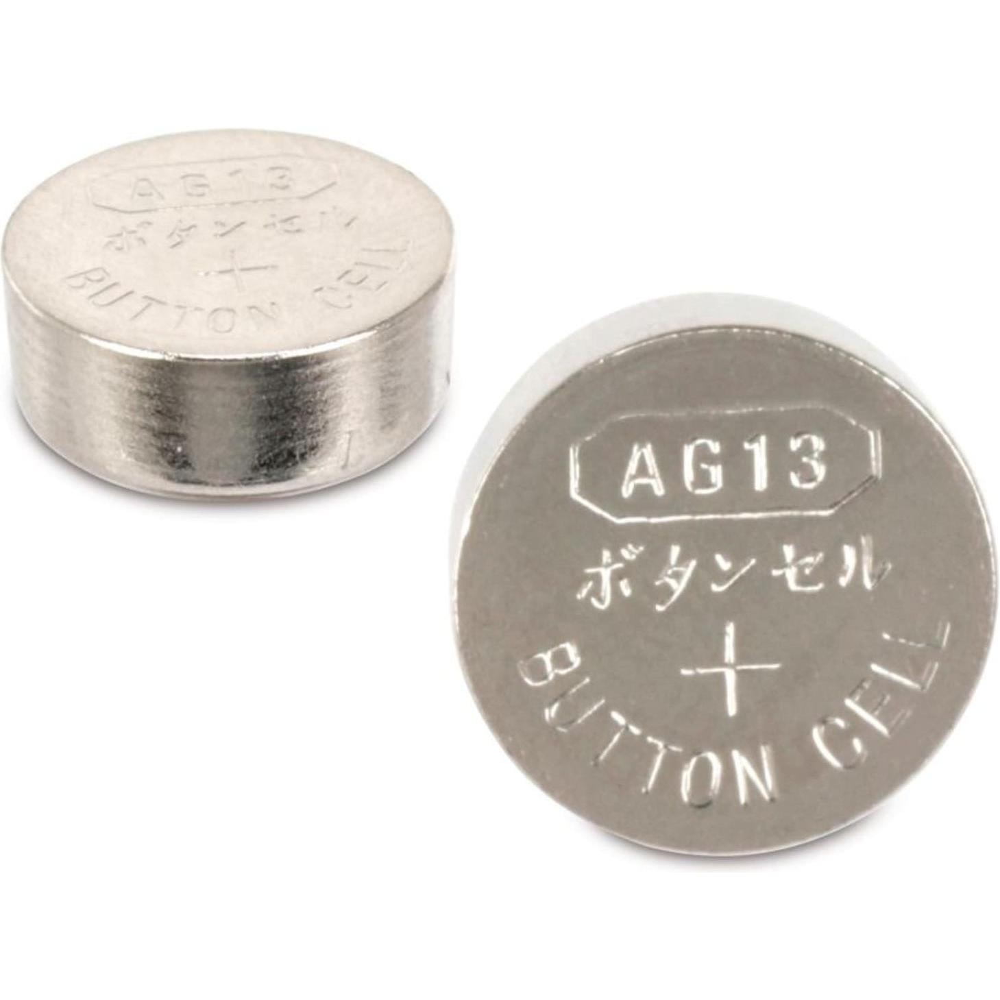 QuatPower Alkaline-Knopfzelle 5 Stück (5 Stk., LR44, 145 mAh), Batterien + Akkus