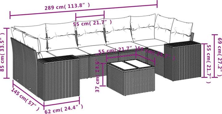 Produktbild vidaXL Lachlan