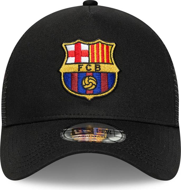 Produktbild New Era Adjustable Trucker Cap - Patch FC Barcelona (One Size)
