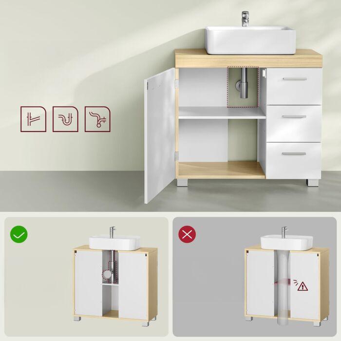 Actual product image Vasagle Nelio (70 x 30 x 64 cm)