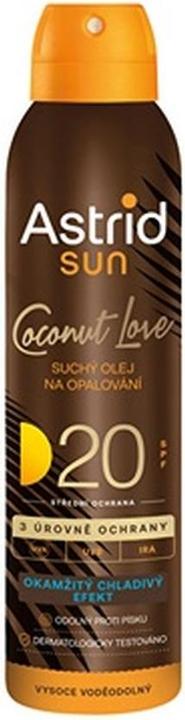 Immagine prodotto Astrid Olio solare secco SPF 20 Sun 150 ml (Olio abbronzatura, SPF 20, 150 ml)
