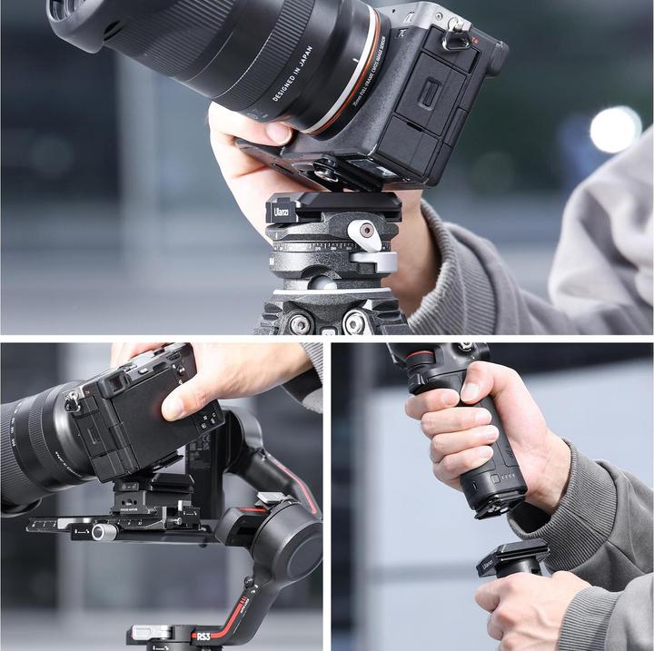 Image du produit Ulanzi Kit de base et de plaque de fixation rapide Uka (Trépied Plaque de changement rapide)