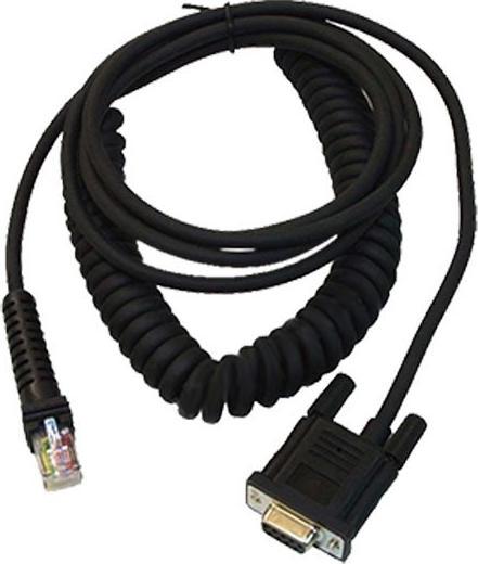 Actual product image Datalogic Connection cable, RS232, rotated Connection cable, RS232 (9 PIN female), rotated, length: 2.4 m