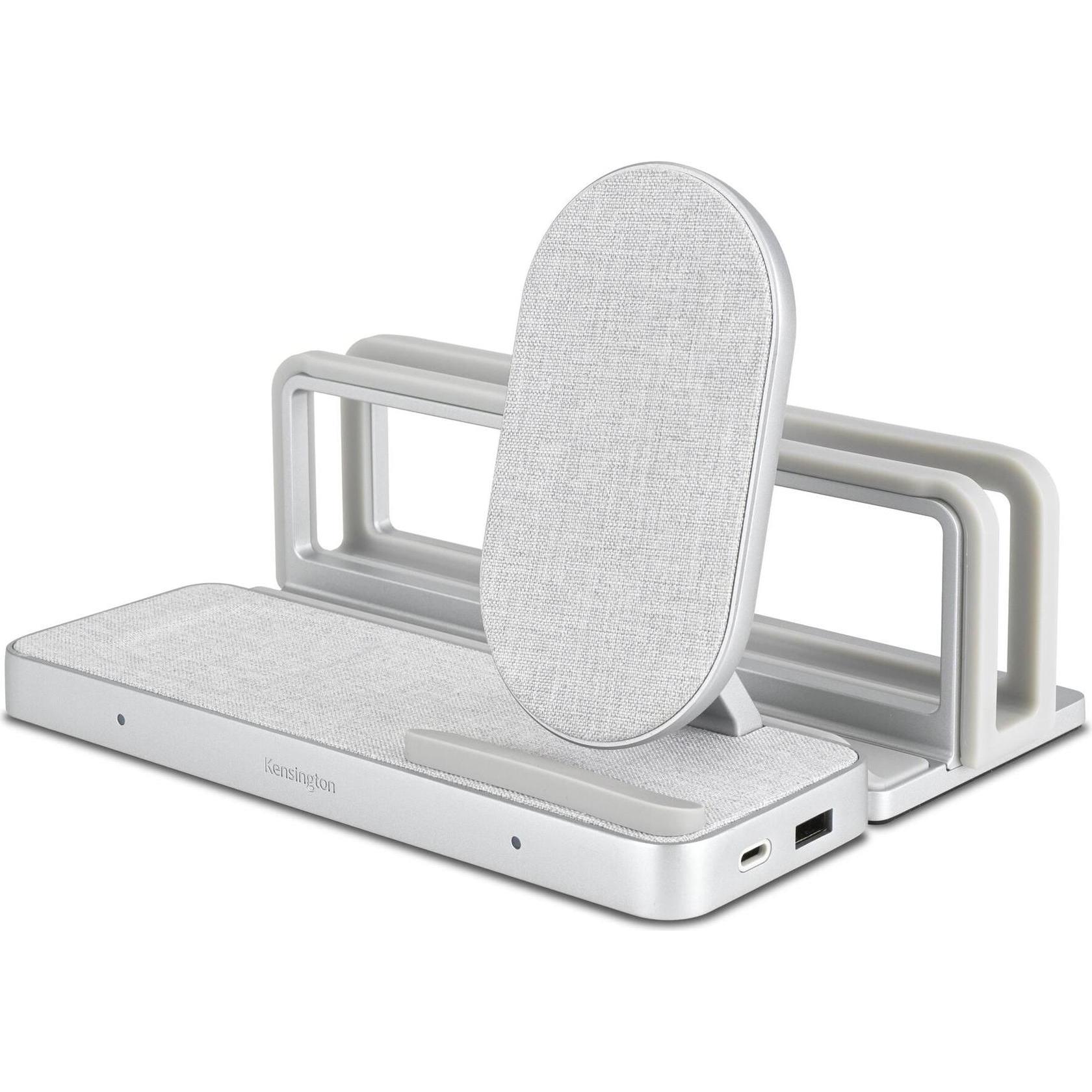 Kensington StudioCaddy, Wireless Charger, Silber