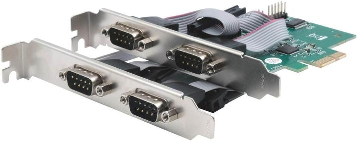 Exsys GmbH PCIe 4S Serial RS-232 Card (ASIX)