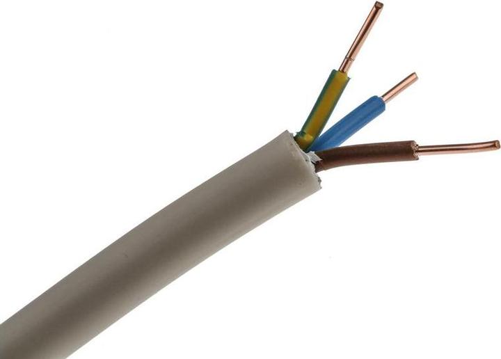 Produktbild RS PRO NYM-J 3 Core 1.5mm Cable 50m (50 m)