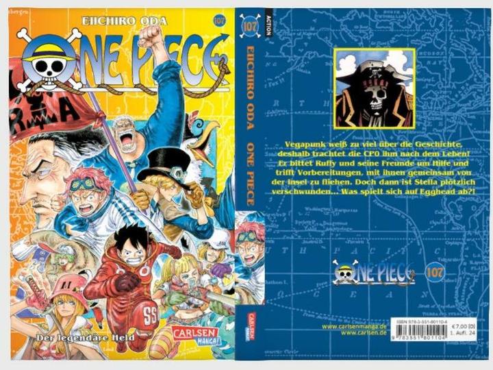 Produktbild One Piece 107 (Deutsch, Eiichiro Oda, 2024)