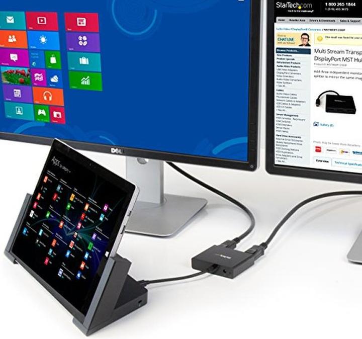 Actual product image StarTech 3-PORT DISPLAYPORT 1.2 MST HUB (Digital -> Digital)