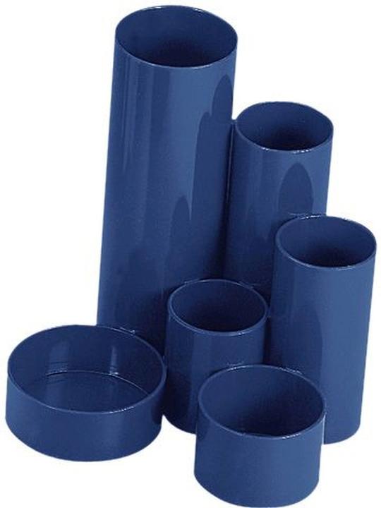 Wedo Pen holder Junior Butler blue ABS plastic 6 compartments 13.5 x 12.0 x 14.8 cm