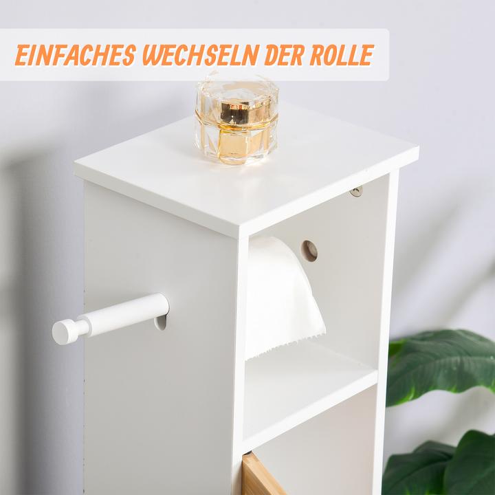 Actual product image Relaxdays Toilet roll holder