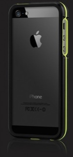 Produktbild more. Armor Metal Bumper für iPhone 5/5S/SE Black/Neon Yellow (Apple iPhone SE, Apple iPhone 5, Apple iPhone 5s)
