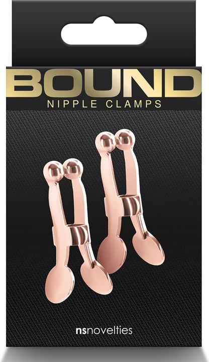 Immagine prodotto NS Novelties Pinces à tétons Bound oro rosa