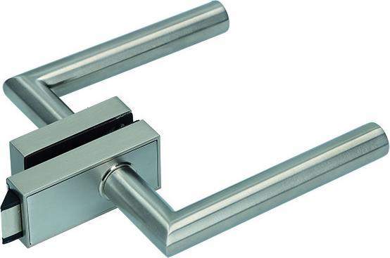Actual product image Griffwerk All-glass door fitting set CUBE UV (Door handle)