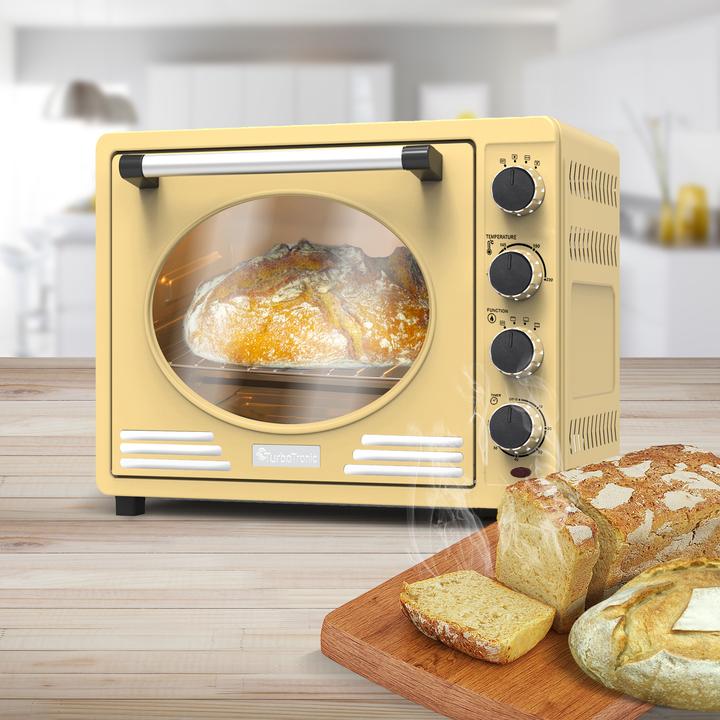 Produktbild TurboTronic By Z-Line EV35R Retro Elektrische Oven - 35 liter - Crme