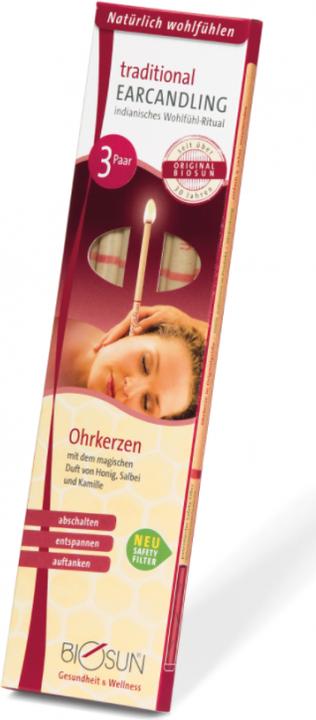 Image du produit Biosun Bougies d'oreille traditionnelles