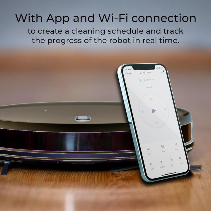 Produktbild Venga Saugroboter mit Gyroskop-Navigation (1600 Pa)