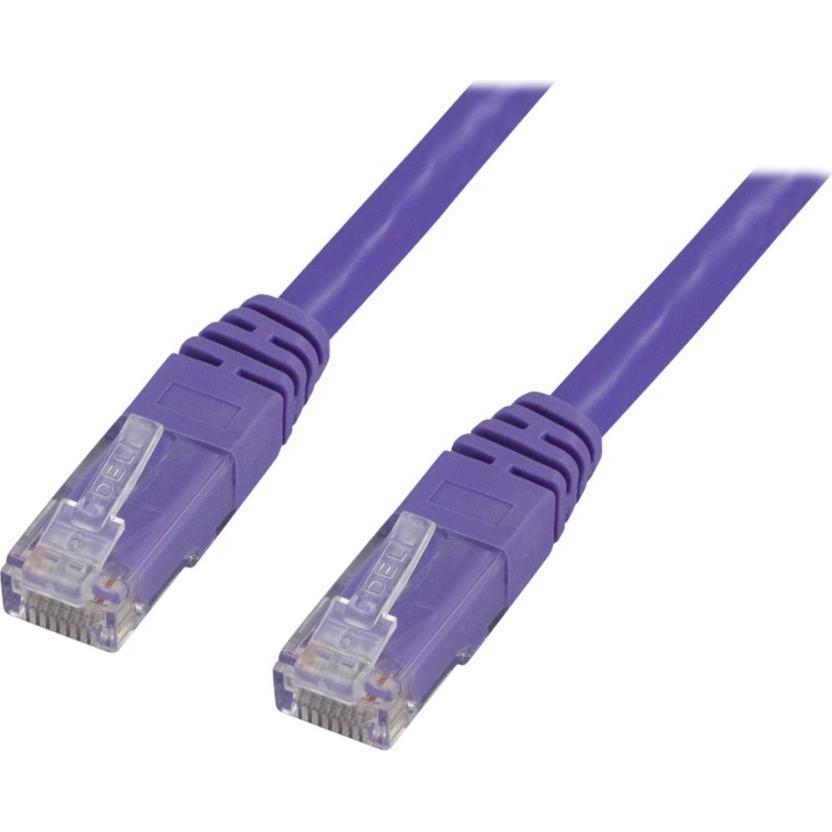 Deltaco UTP Cat6 - 5 m - Cat6 - RJ-45 - RJ-45 - Violett (U/UTP, 5 m), Netzwerkkabel