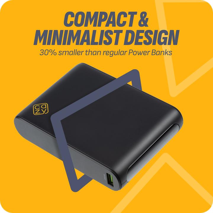 Produktbild Cazy Powerbank 20000mah, Schnelladefunktion 22.5W, Tragbares Ladegerät USB C, Klein Aber Stark, Perfekte (20000 mAh, 22.50 W)
