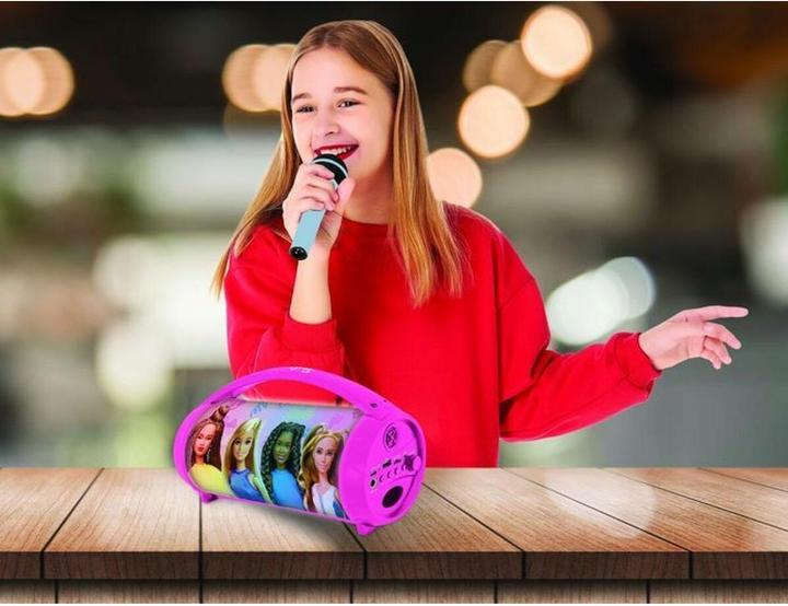 Productafbeelding Lexibook Barbie Bluetooth® Licht Spreker met Microfoon (BTP585BBZ)