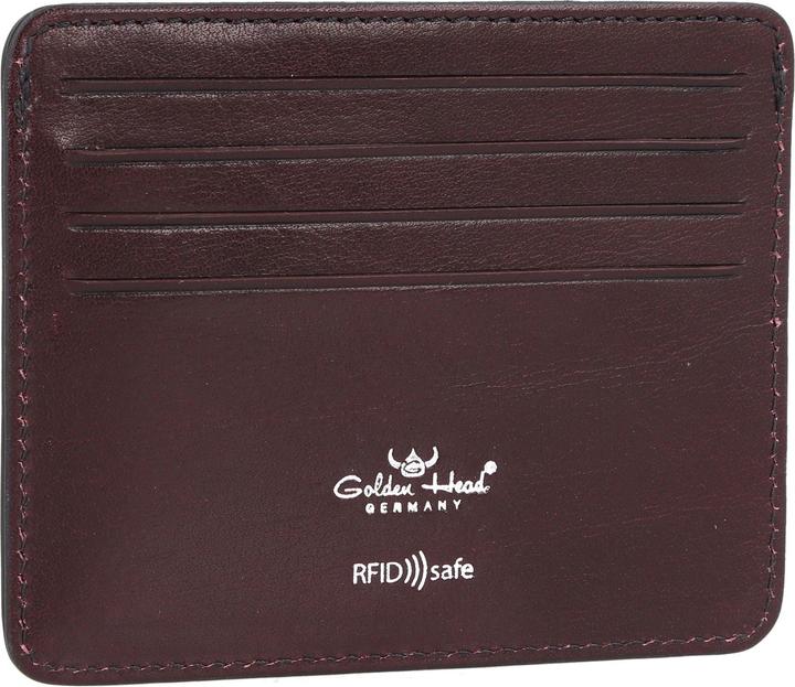 Immagine prodotto Golden Head Porta carte di credito Colorado con protezione RFID in pelle 10 cm