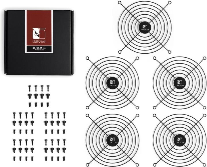 Image du produit Noctua NA-FG1-14 Grille de ventilation Sx5 140 mm - noir