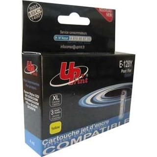 Print, Cartucce, UPrint kompatibel Ink mit C13T12844011, E-128Y, yellow, 270S, 10ml (Y)