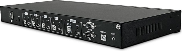 Image du produit Lindy Commutateur KVM Pro 4 ports HDMI 4K Quad View