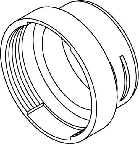 Webasto Adaptateur réducteur 90/60, plastique