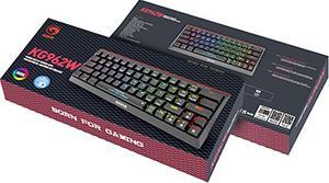 Actual product image Marvo HECATE 61WR Tastatur Tri-mode US, schwarz mechanische (US, Wireless)