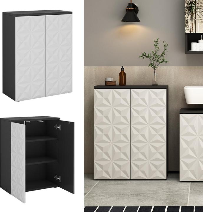 Produktbild Vicco Edge mit 2 Türen und 3 Fächer