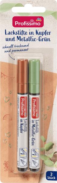 dm Profissimo Matite per ritocchi rame e verde metallizzato (2 x)