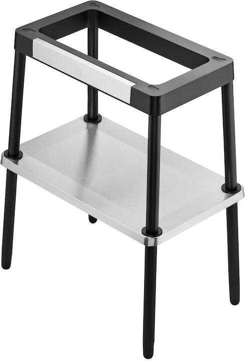 Produktbild WMF Standfuß Zubehör für alle Grills Tischgrill 72 cm hoch cromargan matt
