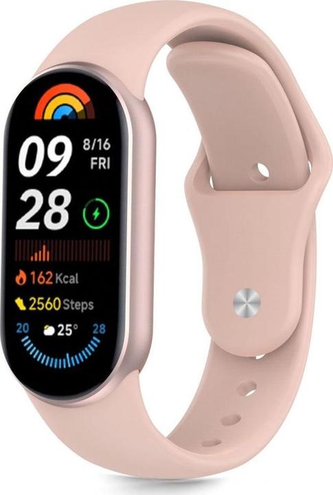 Produktbild 4Kom Tech-Protect IconBand Air Strap für Xiaomi Smart Band 8 / 9 / 10 / NFC - Rosa (Silikon)