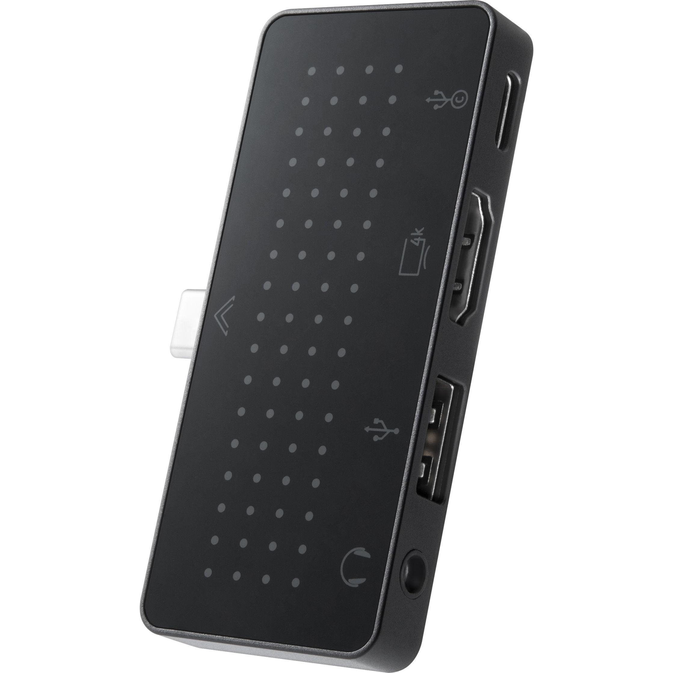 Thumbnail - TwelveSouth StayGo mini (USB-C, 4 Ports), Dockingstation + USB Hub, Schwarz