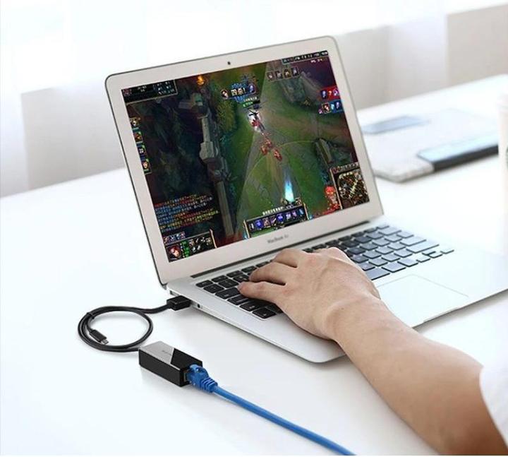 Image du produit Ugreen Adaptateur USB-A 2.0 vers Ethernet 100Mbps (USB 2.0, RJ45 (1x))