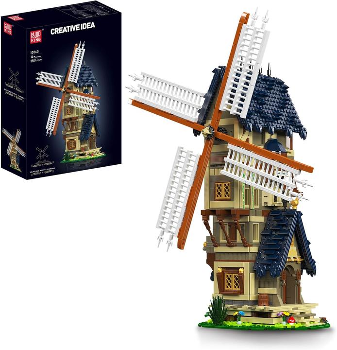 Actual product image Mould King Medieval windmill