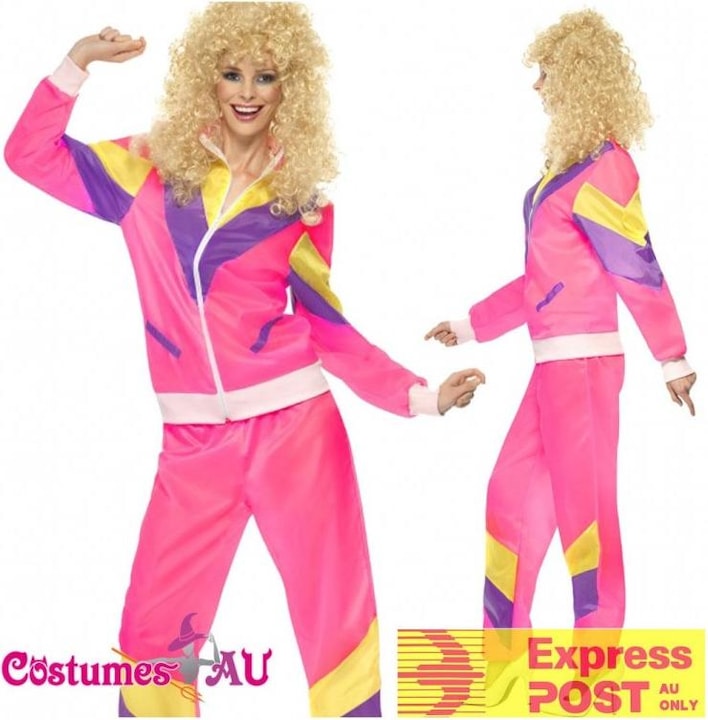 Actual product image Smiffys Retro tracksuit (M)