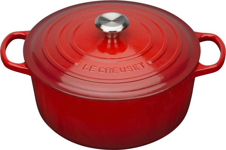 Produktbild Le Creuset Signature (26 cm, Bräter + Schmortopf, Gusseisen)