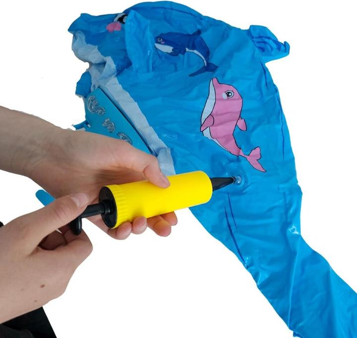 Produktbild Alldoro Wasserpistole Delfin aufblasbar (Tank Integriert)